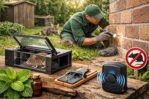 foto derattizzatore con metodo ecologico