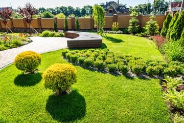 giardino condominiale progettato e realizzato