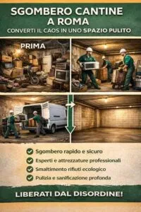 infografica sgombero cantine roma
